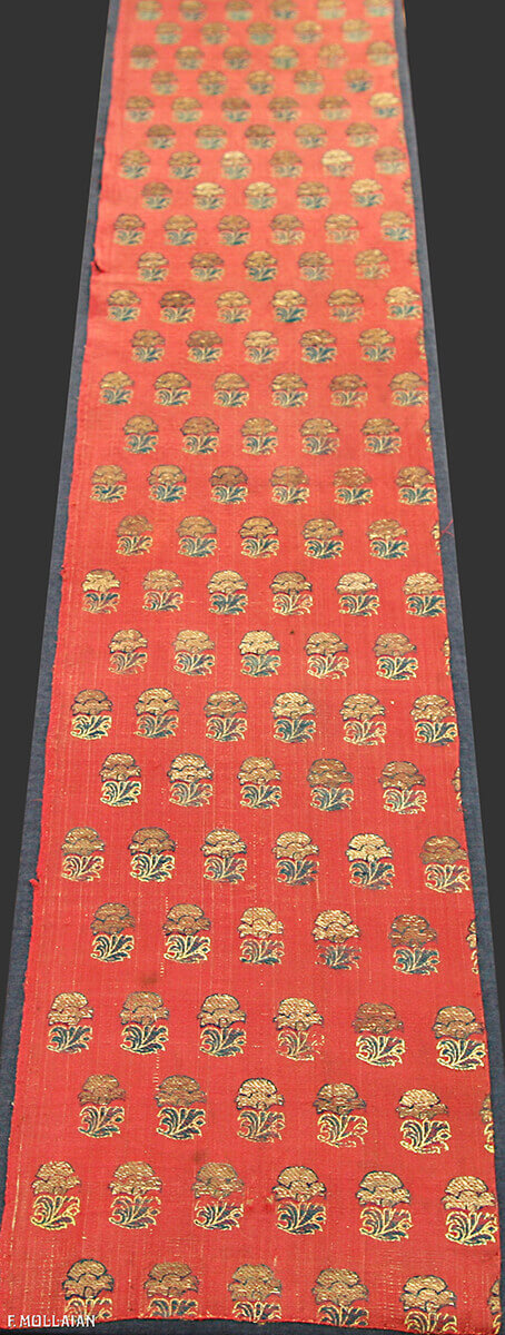 Древняя персидская ткань периода Каджаров n:21825500